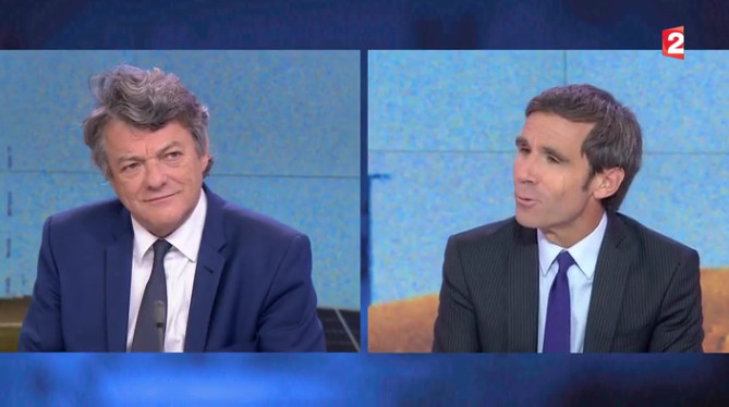 FRANCE 2: jean-Louis Borloo au JT de Mr Pujadas