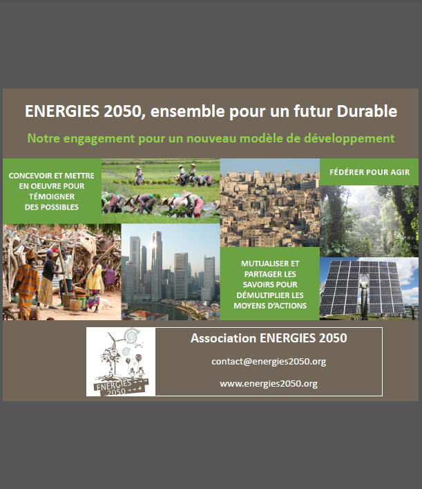Energies 2050 : Notre engagement pour un modèle de développement